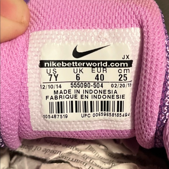 Nike Revolution 2 Ladies Running Shoes in Purple- BRAND NEW - Picture 9 of 10